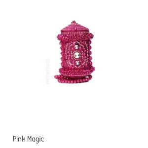 Pink Diamond Metal Purse